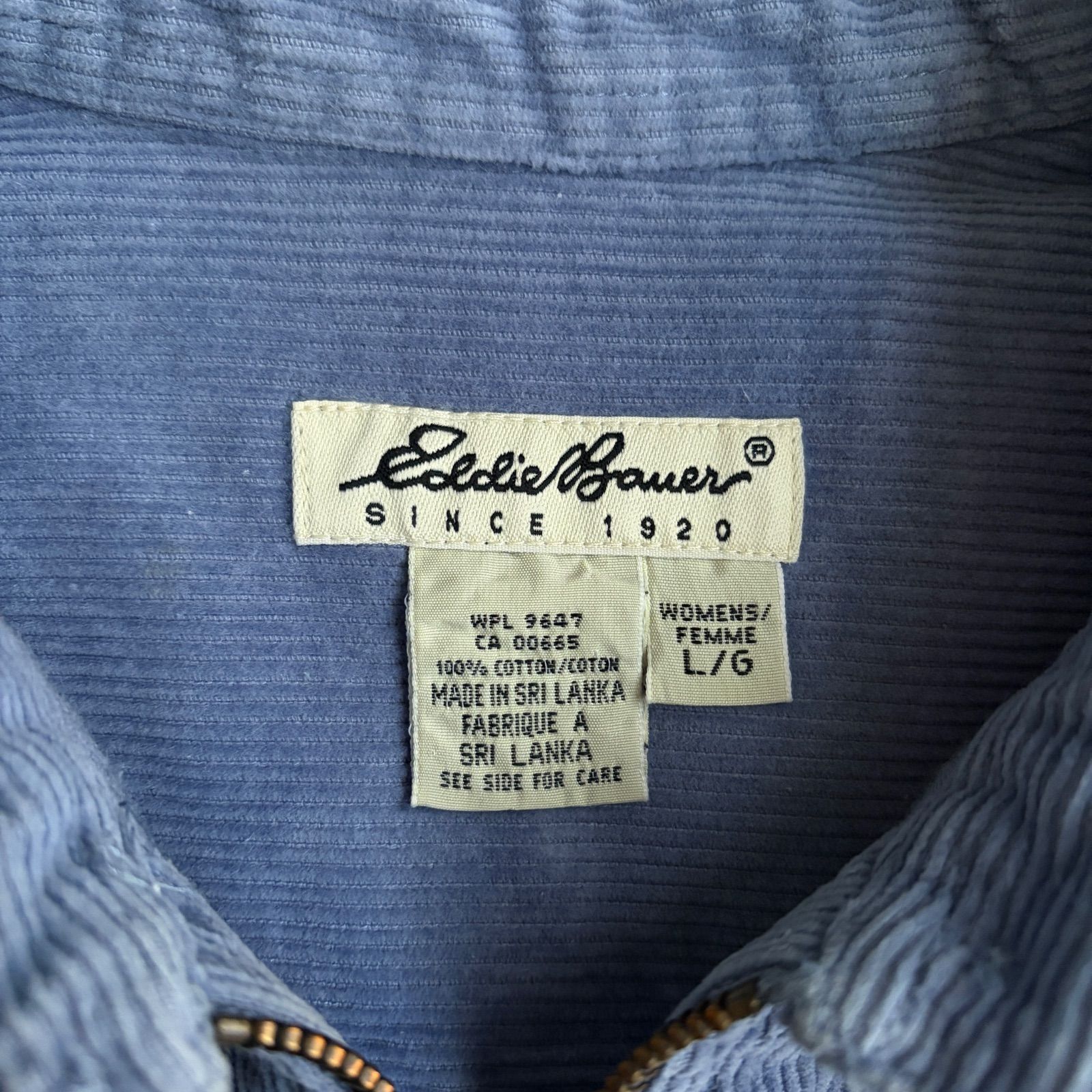 90s/Eddie Bauer/エディーバウアー/プルオーバーシャツ/長袖 