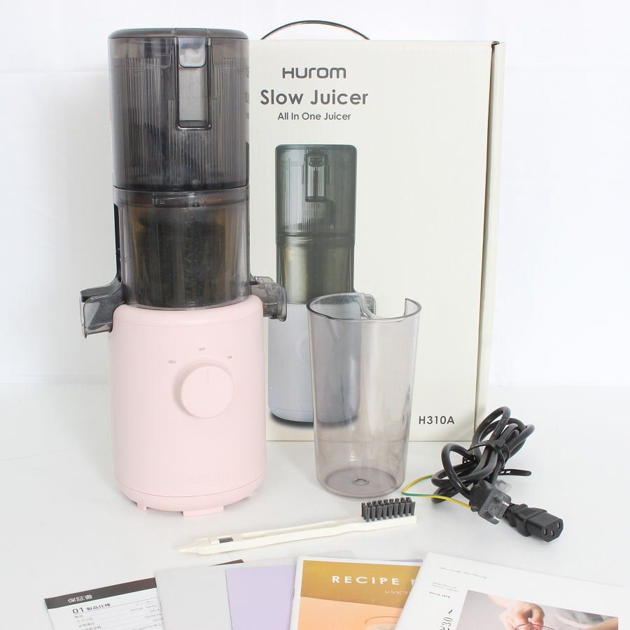 HUROM H310A-BAC04PK サクラピンク スロージューサー ヒューロム 本体