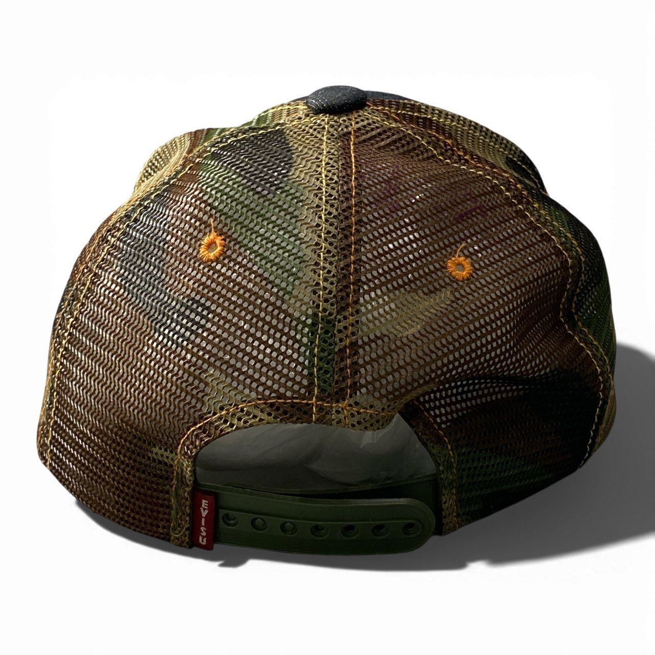 b2 EVISU エヴィス カモメ デニムメッシュキャップ サイズF インディゴ