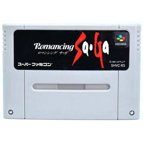 SFC】ロマンシングサガ（ソフトのみ） スーパーファミコン - メルカリ