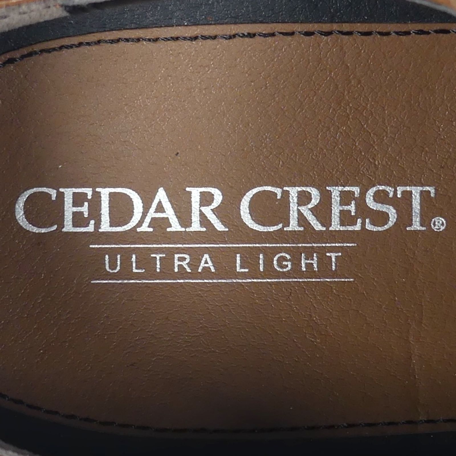 CEDAR CREST セダークレスト レースアップシューズ 27 本革 茶 