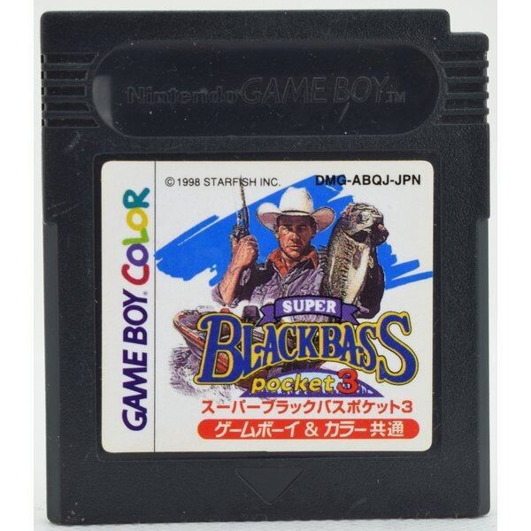 バスフィッシング　ポケットゲーム 30 隠れた名作を発掘しよう!! GBCスーパーブラックバスポケット3