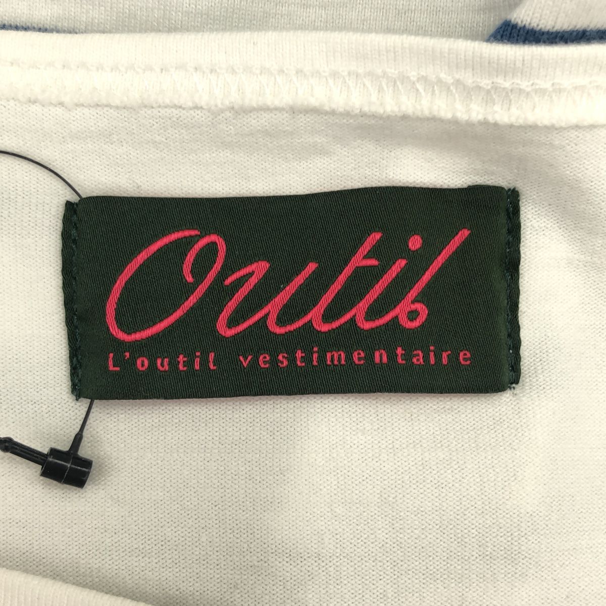 OUTIL ウティ ボートネック バスクシャツ 長袖Tシャツ サイズ3