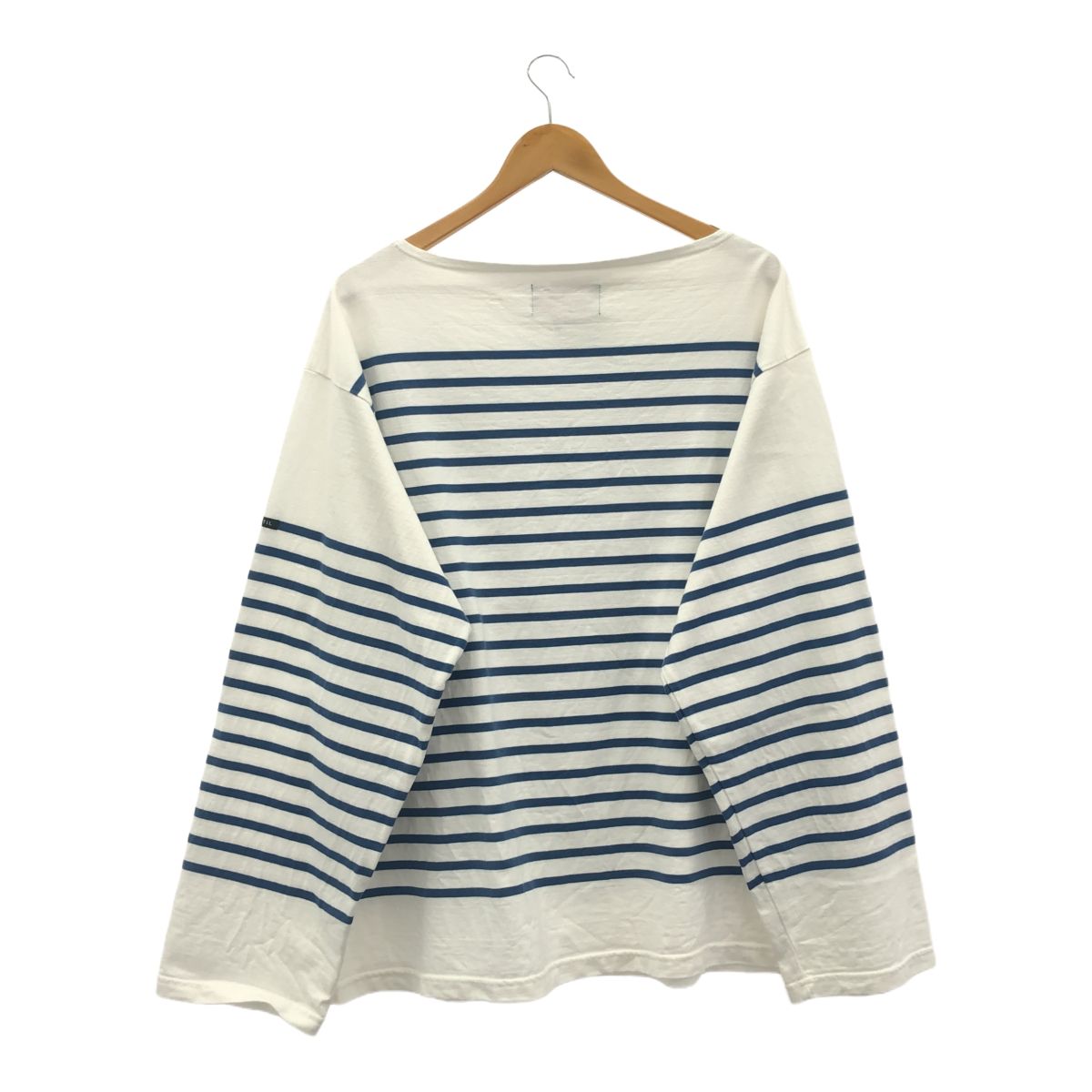 OUTIL ウティ バスクシャツ サイズ3 ボーダー 白黒 フランス製 OUTIL ウティ ボートネック バスクシャツ 長袖Tシャツ サイズ3