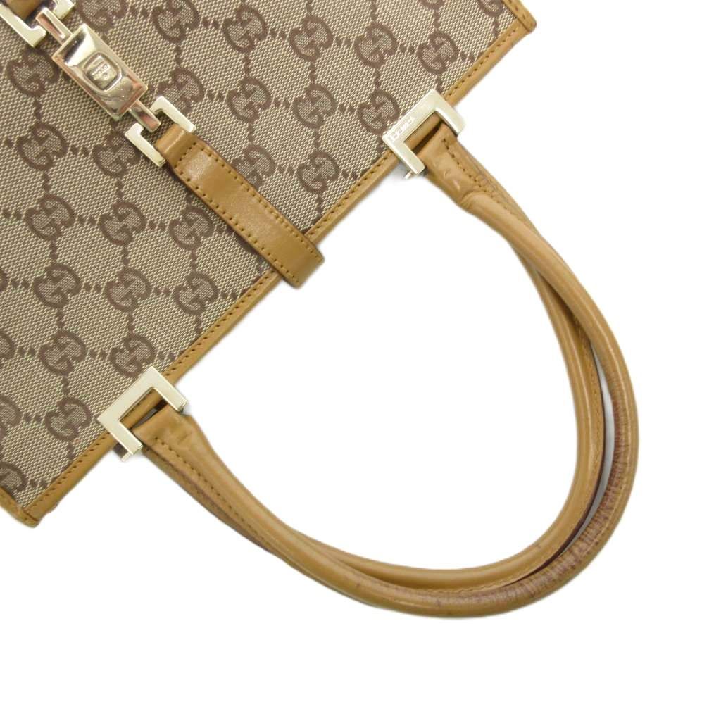 グッチ GUCCI ジャッキー ハンドバッグ 手提げ GGキャンバス ボックス