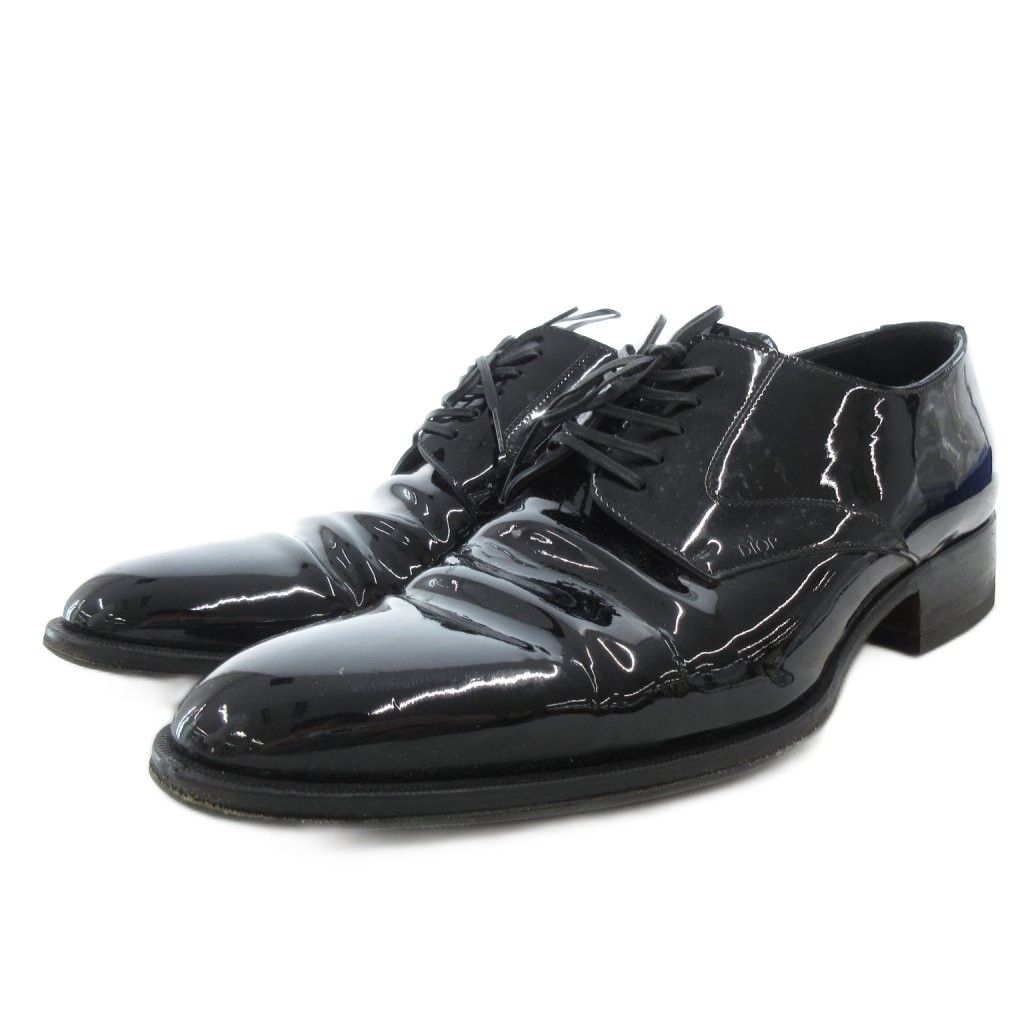 ディオールオム Dior HOMME ドレスシューズ ビブラムソール パテント