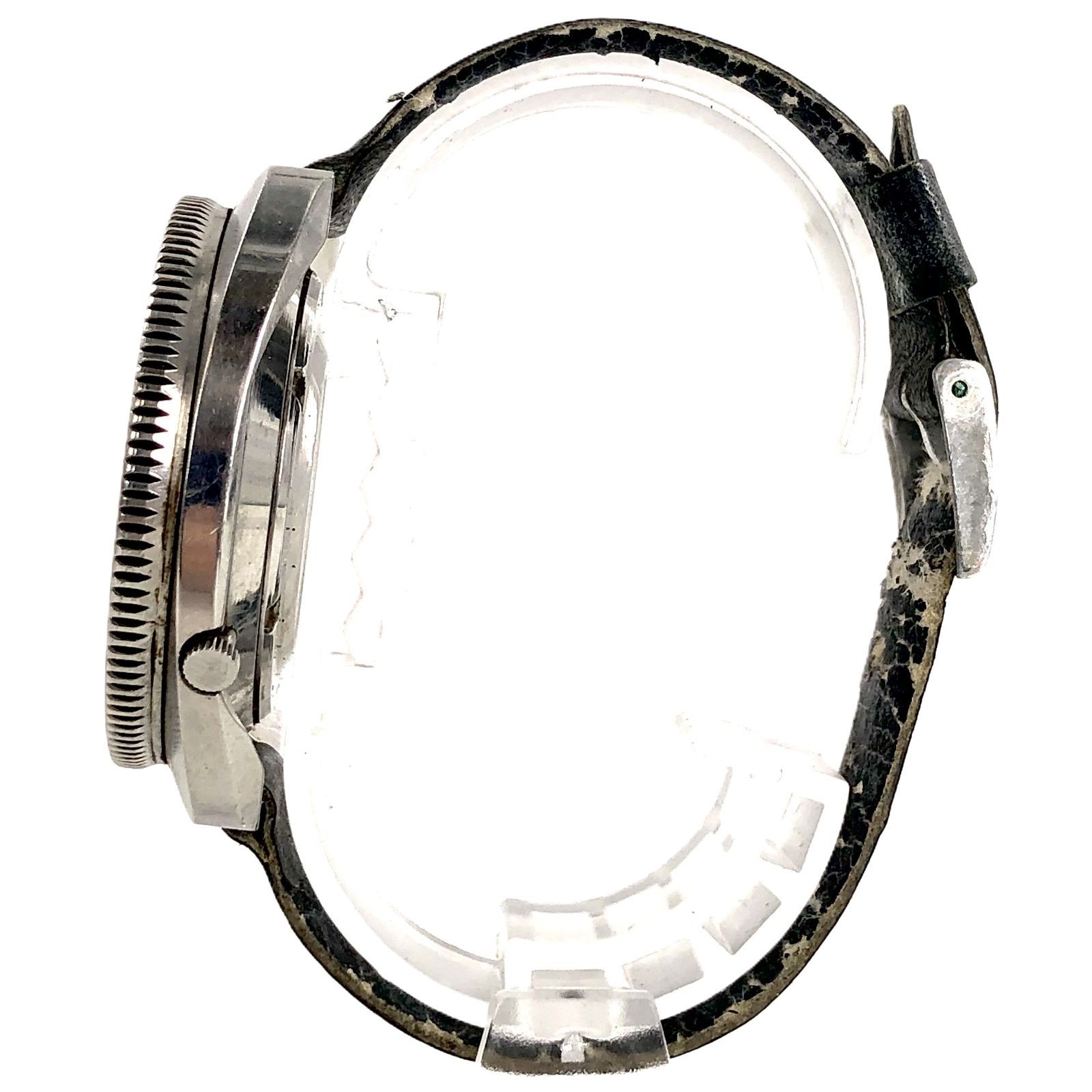 シルバー文字盤 メンズ腕時計