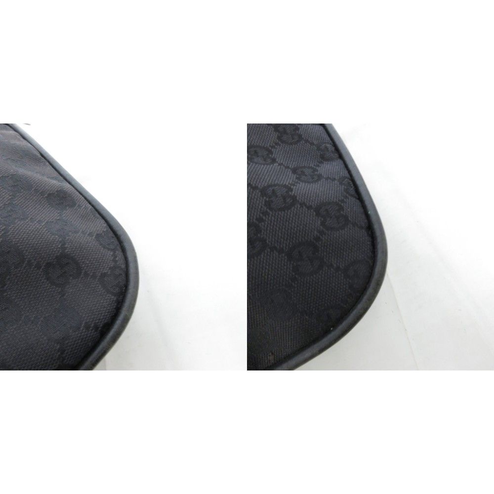 グッチ GUCCI バンブー ハンドバッグ GGキャンバス 肩掛け 手提げ 総柄