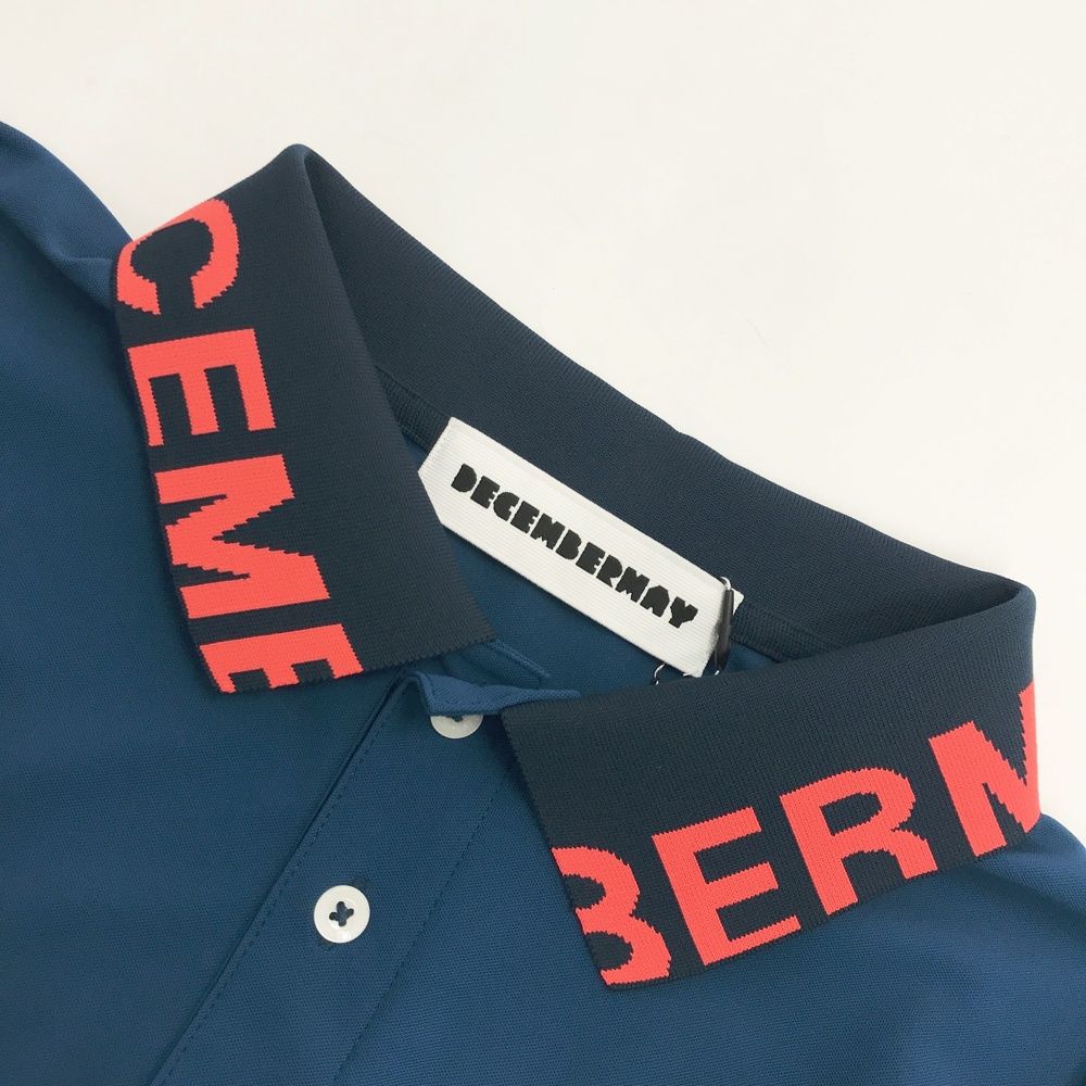 DECEMBERMAY 半袖シャツ ピンク・ネイビー DECEMBERMAY 半袖シャツ ピンク・ネイビー DECEMBERMAY 半袖シャツ