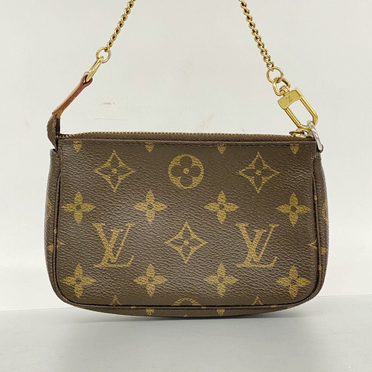 6ae6163】ルイヴィトン ポーチ モノグラム ミニポシェットアクセ