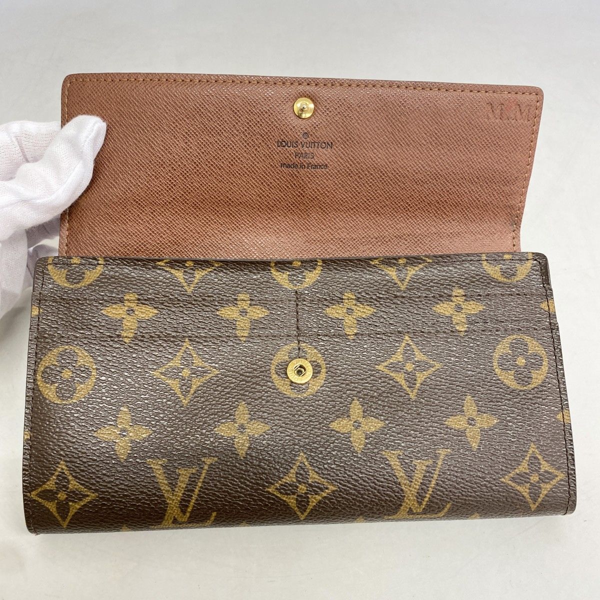 6ae6200】ルイヴィトン 長財布 モノグラム ポルトフォイユサラ M61734