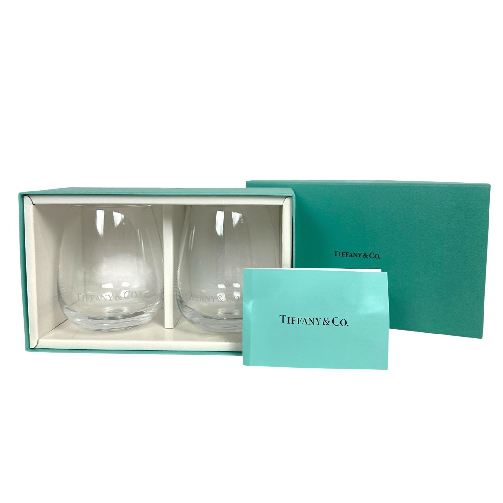 ティファニー ペアロゴグラス