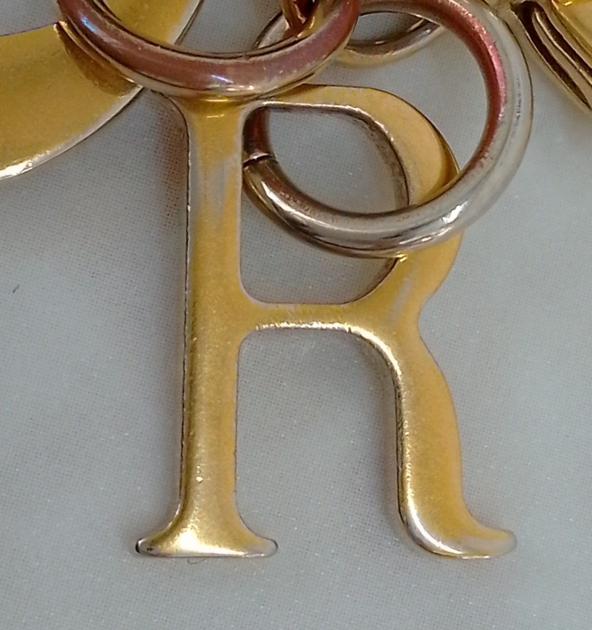 AQS14 クリスチャンディオール 極美品 DIORロゴチャーム ゴールド金具