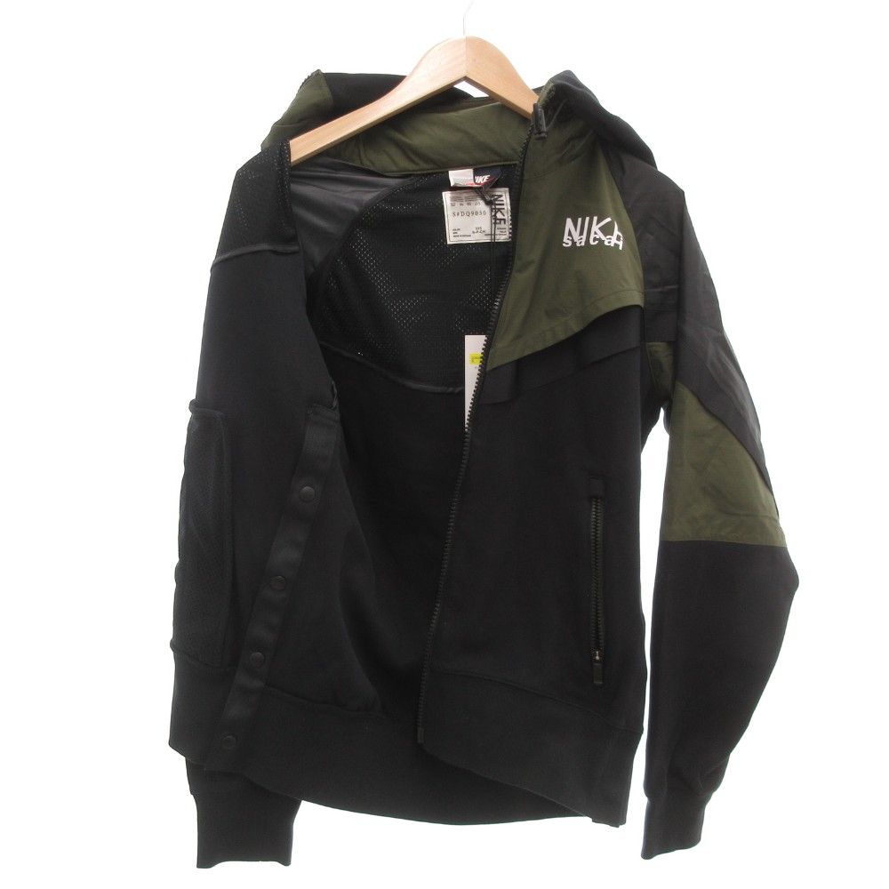 ナイキ NIKE サカイ sacai タグ付き AS M NRG フルジップ フーディー