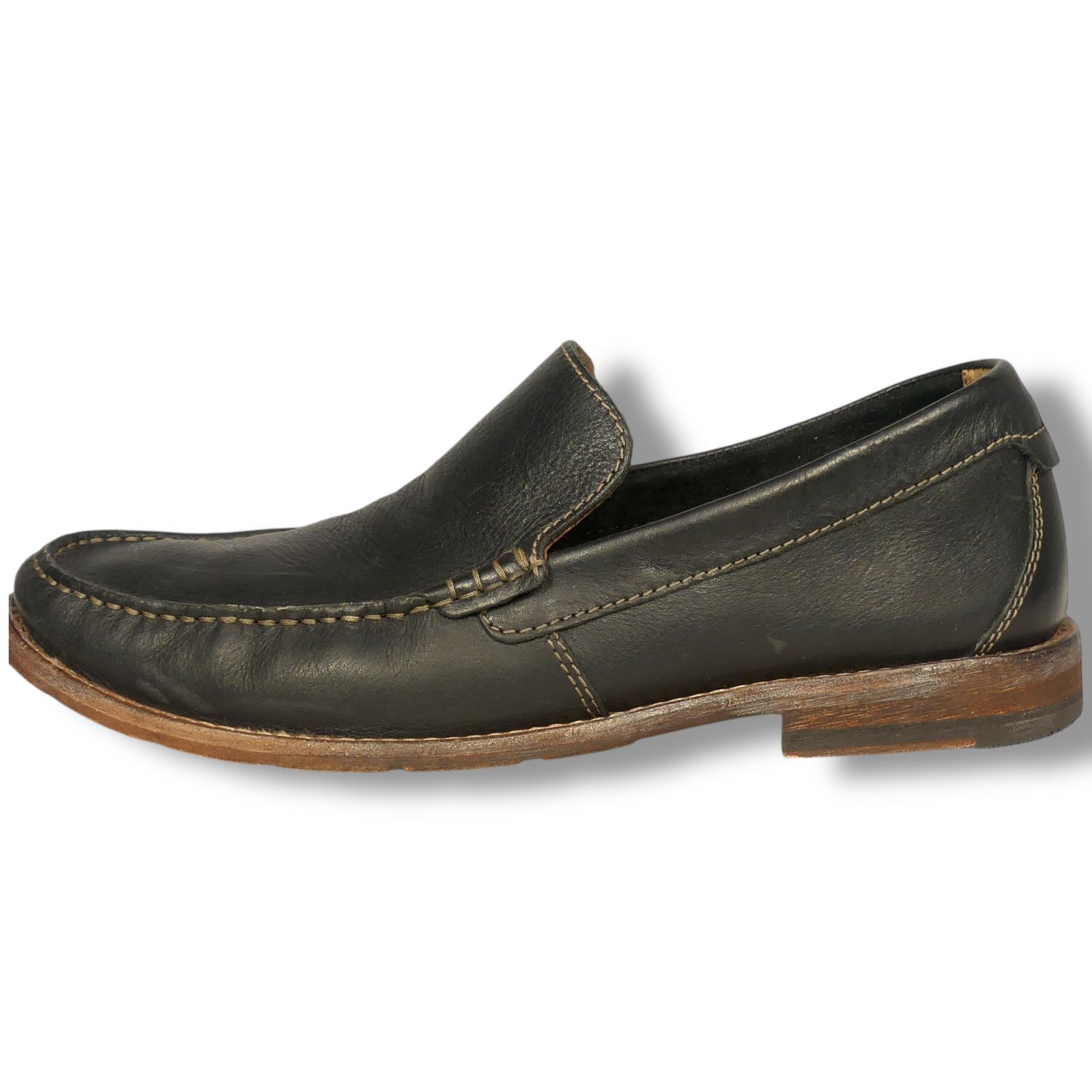 Clarks クラークス ローファー 26.5 本革 黒 ビジネスシューズ レザー