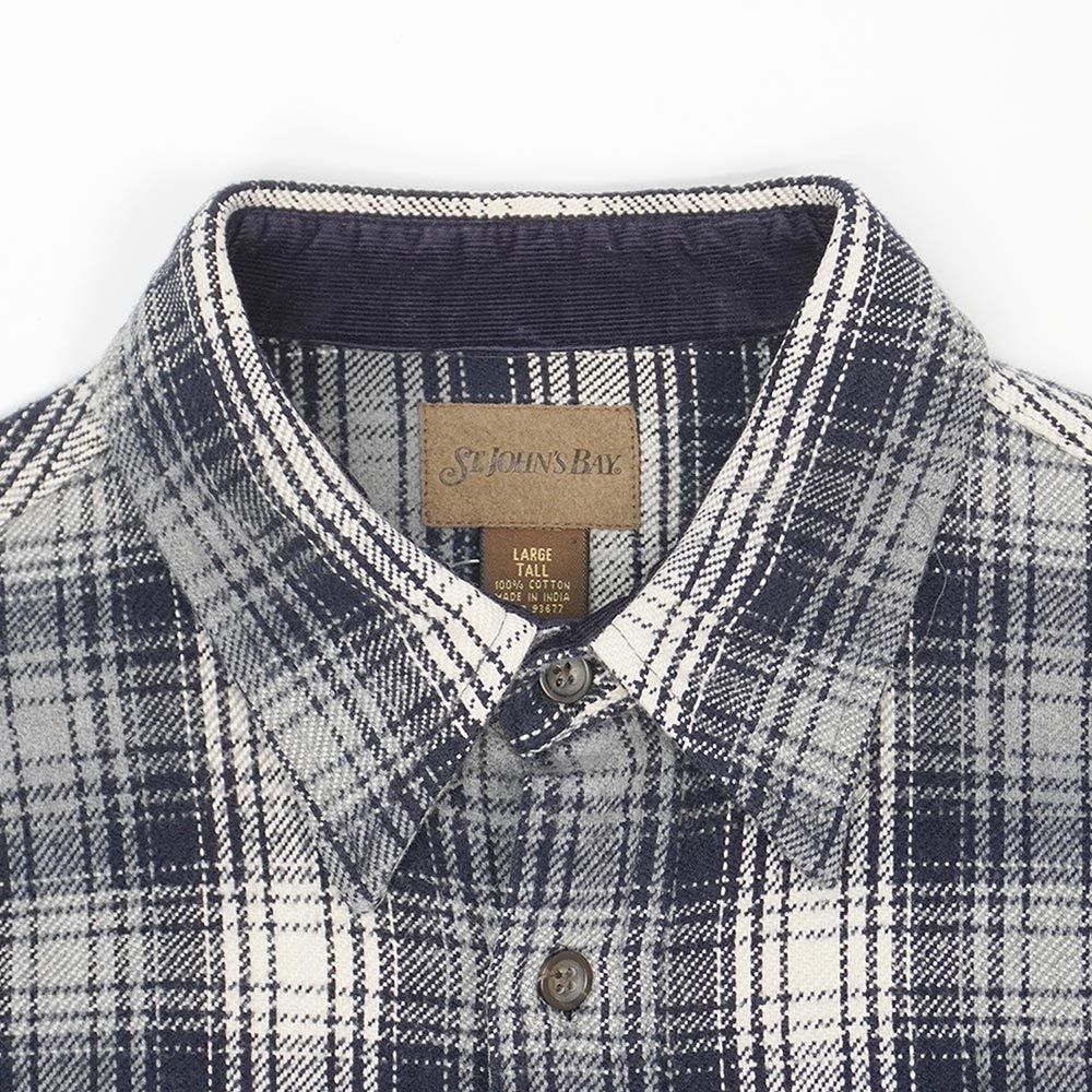 セントジョンズベイ ST JOHN'S BAY 90s 90年代 ヘビーネルシャツ BIG