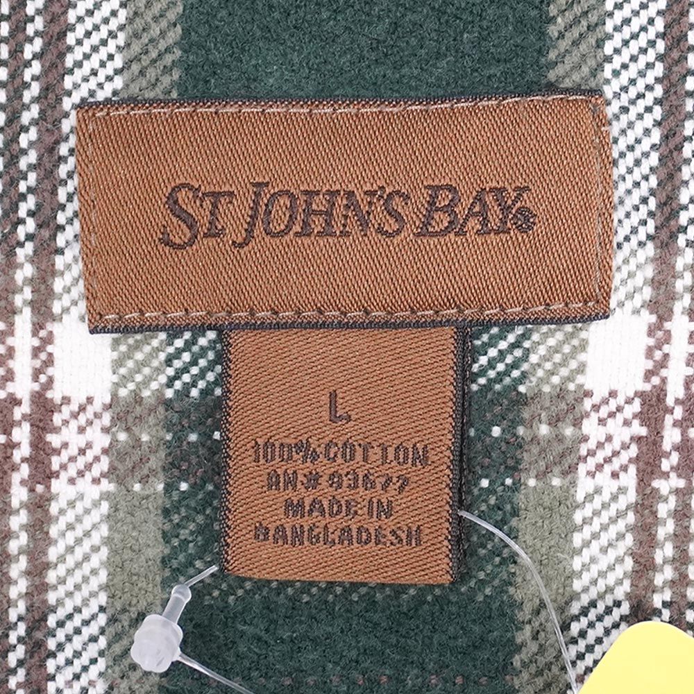 セントジョンズベイ ST JOHN'S BAY 美品 90s 90年代 ヘビーネルシャツ