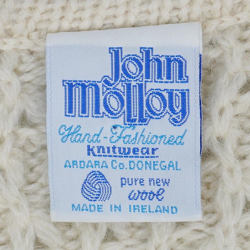 ジョンモロイ John molloy 80s 80年代 フィッシャーマンカーディガン