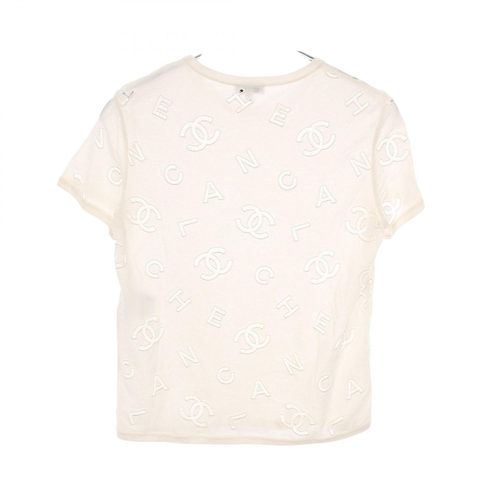シャネル CHANEL 半袖Tシャツ ココマーク P62909K48532 コットン