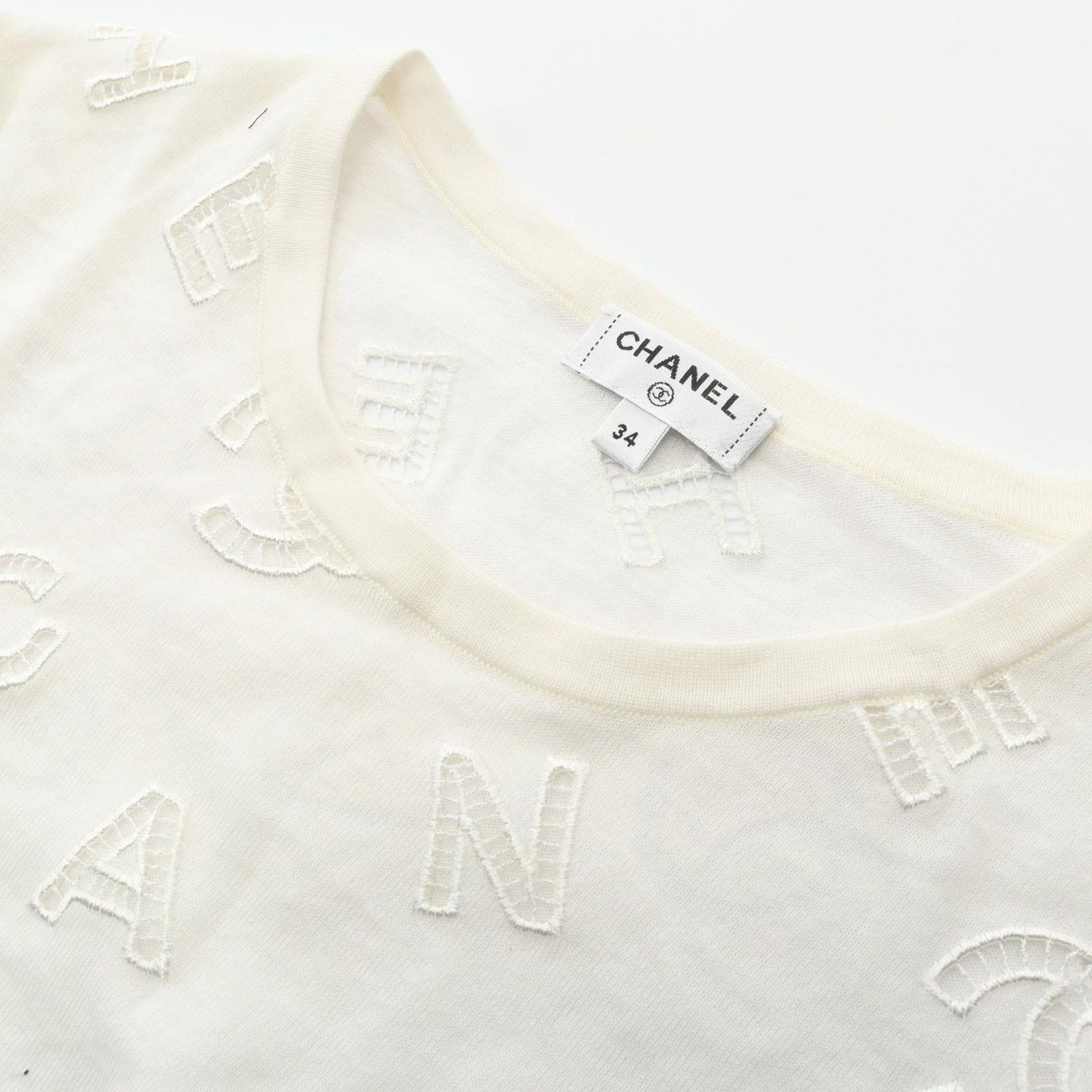 シャネル CHANEL 半袖Tシャツ ココマーク P62909K48532 コットン 