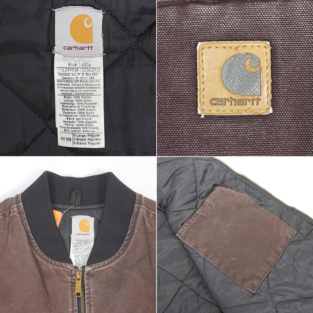 カーハート Carhartt 00s 2000年代 ダックベスト V02 DKB フェード