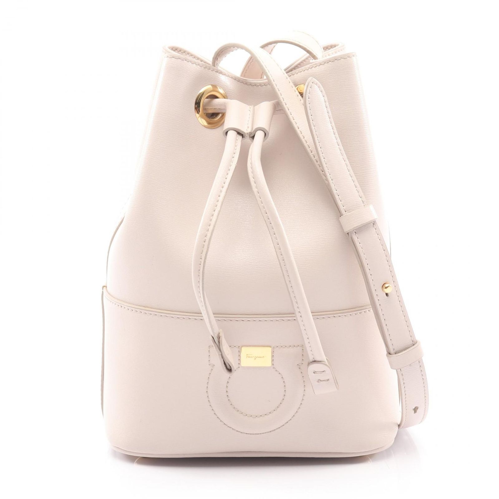 SalvatoreFerragamo フェラガモ AU-21 4837 ガンチーニ レザー ミニ 