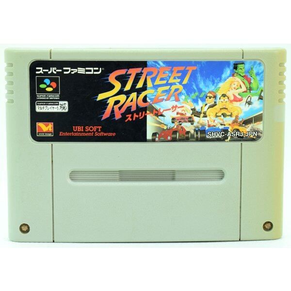 SFC】ストリートレーサー（ソフトのみ） スーパーファミコン - メルカリ