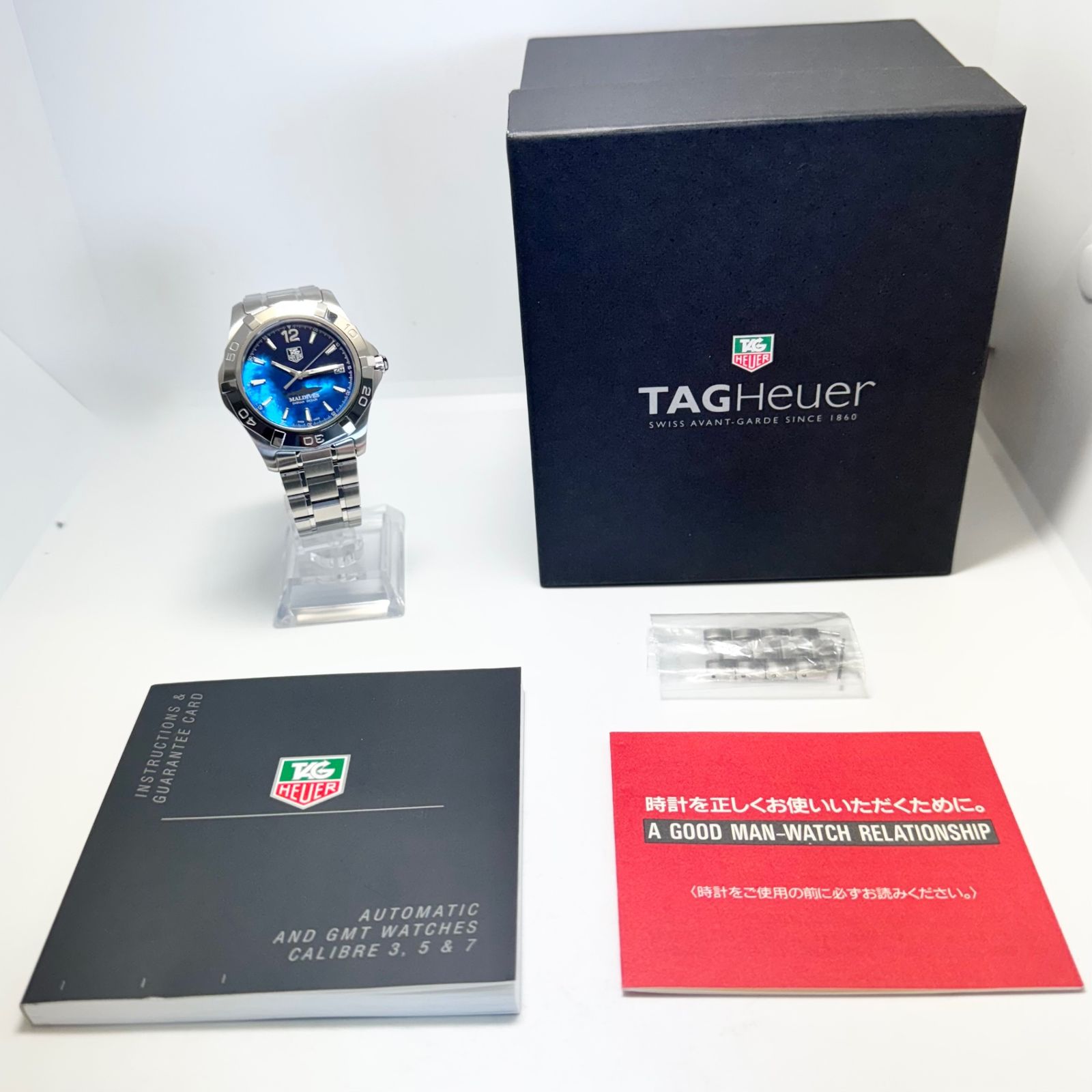希少・美品】タグホイヤー TAG HEUER アクアレーサー モルディブ 