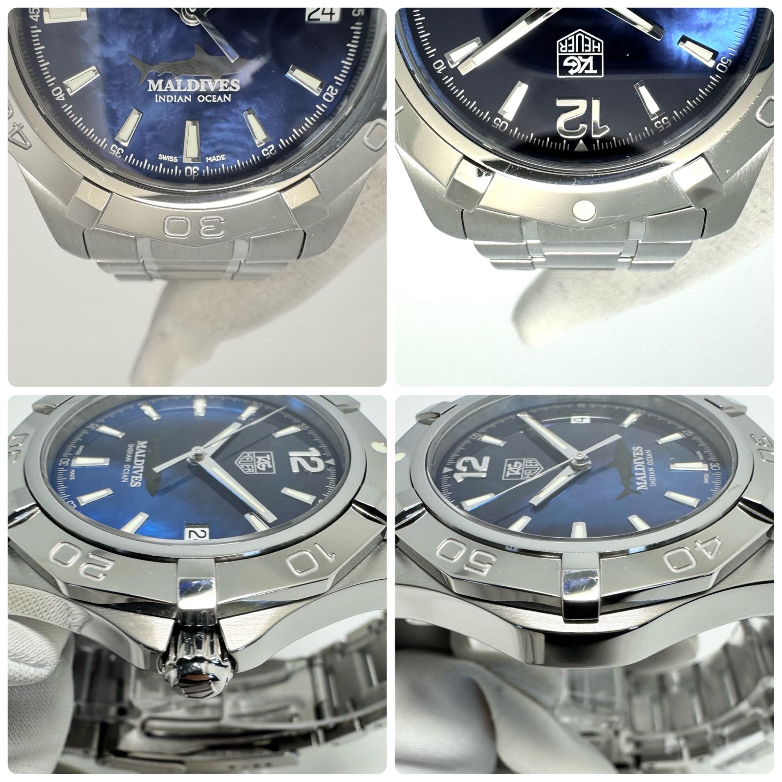 希少・美品】タグホイヤー TAG HEUER アクアレーサー モルディブ