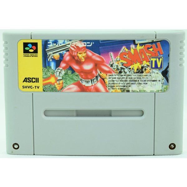 希少！新品！『スマッシュTV』 スーパーファミコン SFC】スマッシュTV（ソフトのみ） スーパーファミコン - メルカリ