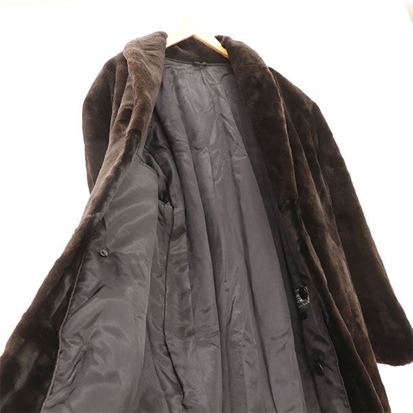 サガミンク SAGA MINK ミンク ダブル ロング ファー コート ミンク