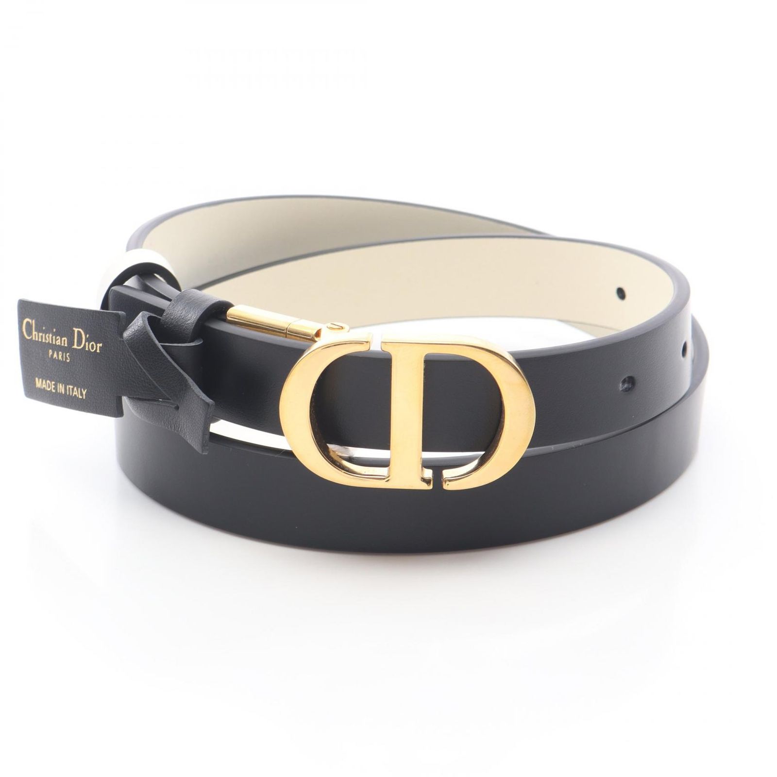 ディオール Dior ベルト 30 MONTAIGNE モンテーニュ レザー ベルト 
