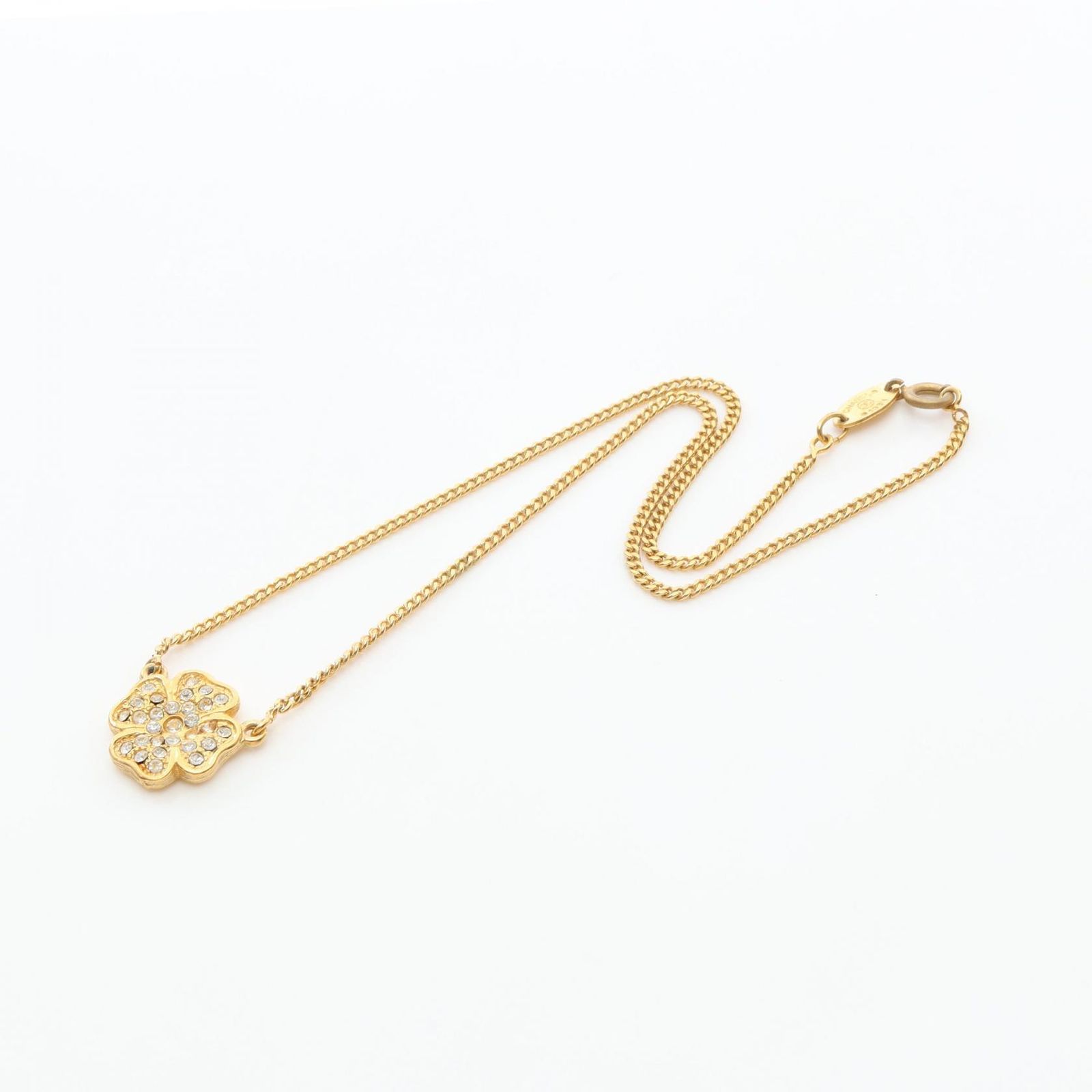 シャネル CHANEL ネックレス ココマーク クローバー GP（ゴールド