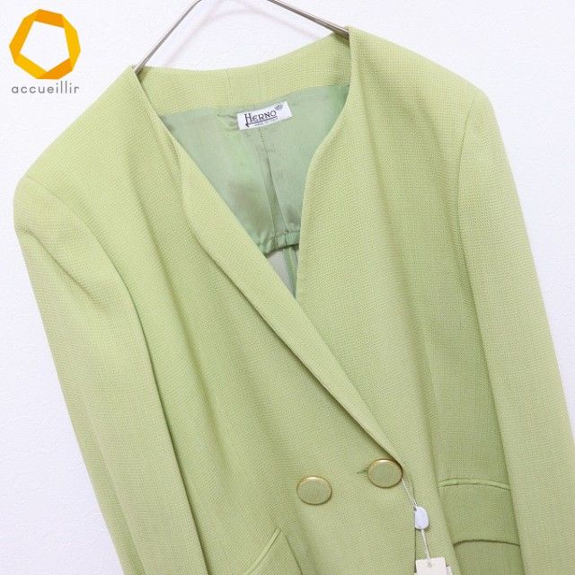 ★美品★HERNO✖️AGNONA スーツ　セットアップ　スカート　イタリア製 ヘルノ Herno ヴィンテージ セットアップ スカートスーツ ジャケット