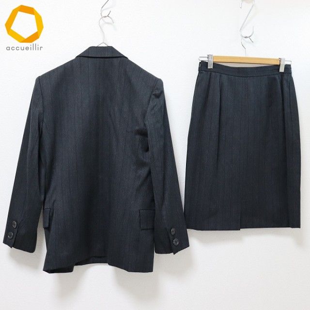 希少✨【イヴサンローラン】マオカラージャケット スカート スーツ