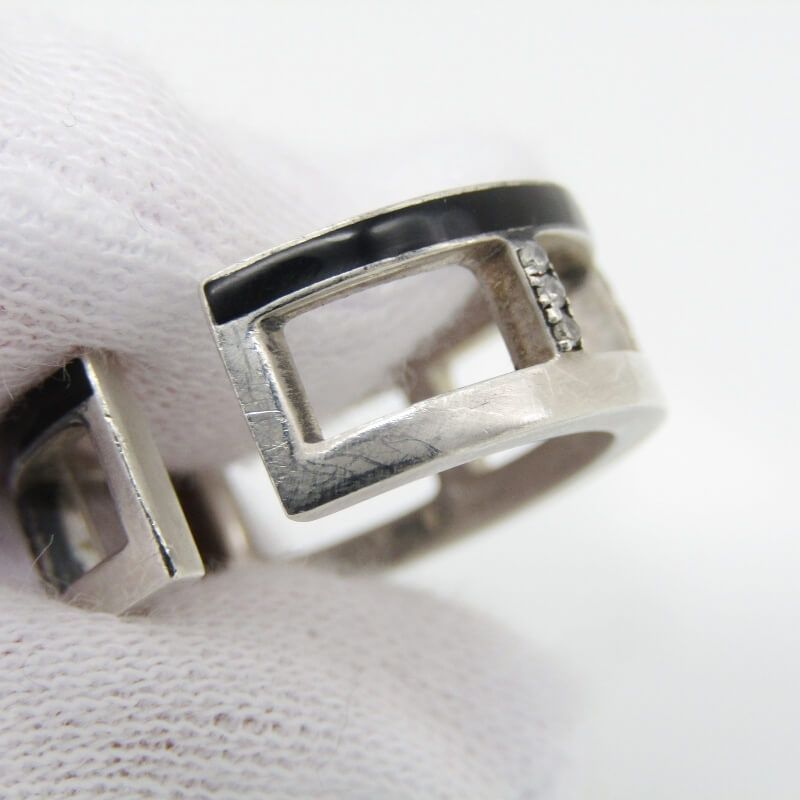 Adlin Hue アドリンヒュー リング 63 An Cuff Ring レディース パヴェ