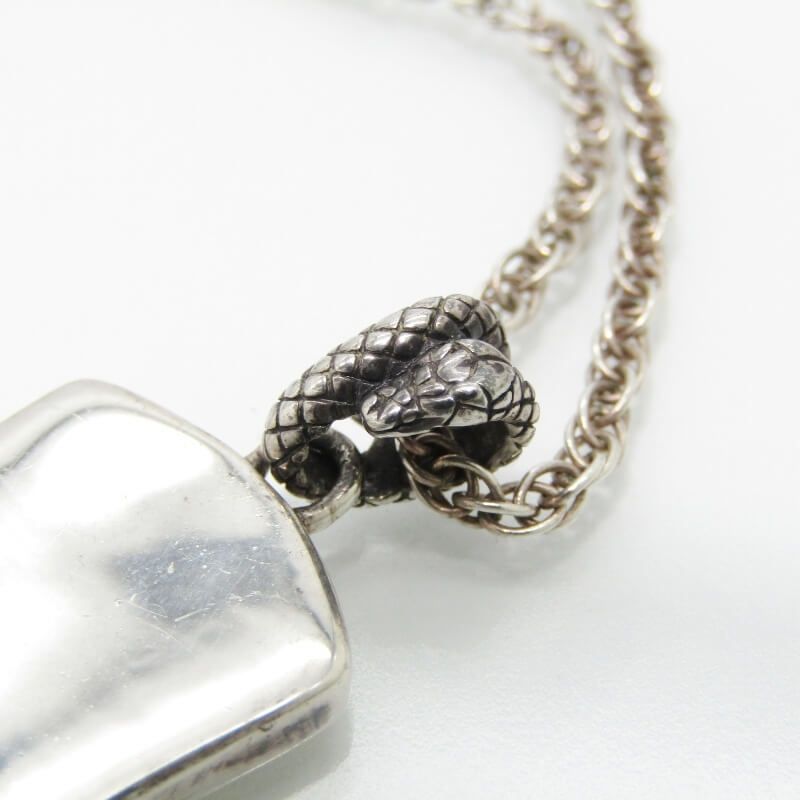 GARNI ガルニ ネックレス プレート ドッグタグ スネーク SV925 トップ