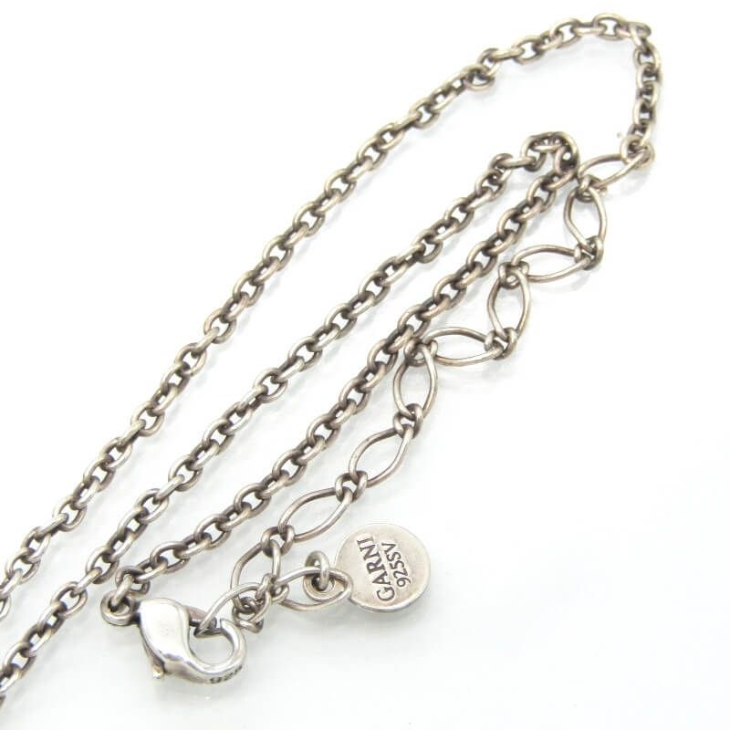 GARNI ガルニ バインパターンシルバー ネックレス Lサイズ GARNI