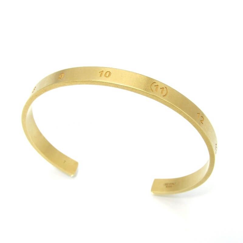 美品 Maison Margiela メゾンマルジェラ バングル SI8UY0003 SV0129