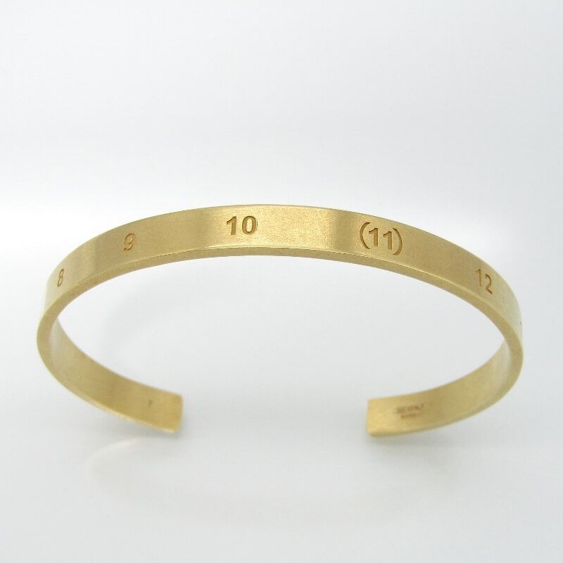 美品 Maison Margiela メゾンマルジェラ バングル SI8UY0003 SV0129