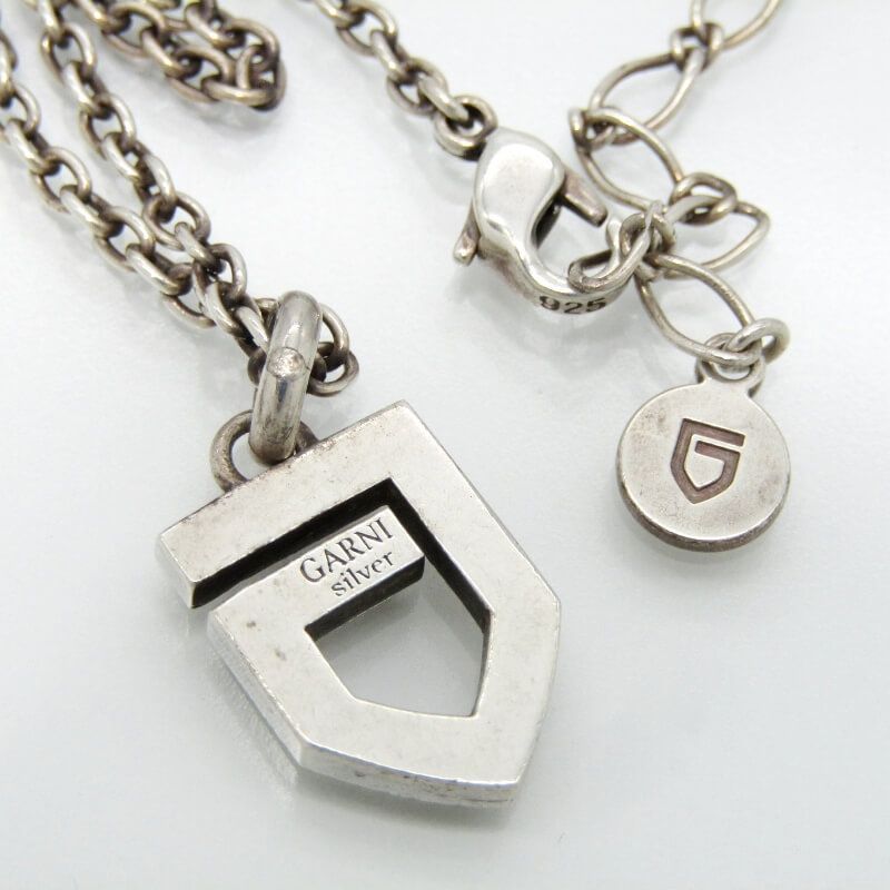 GARNI ガルニ ネックレス Vine Pattern G Pendant バイン パターン G