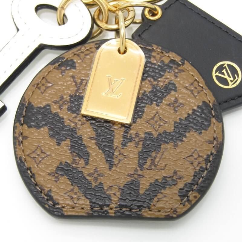 美品 LOUIS VUITTON ルイヴィトン キーホルダー M01367 ボワット