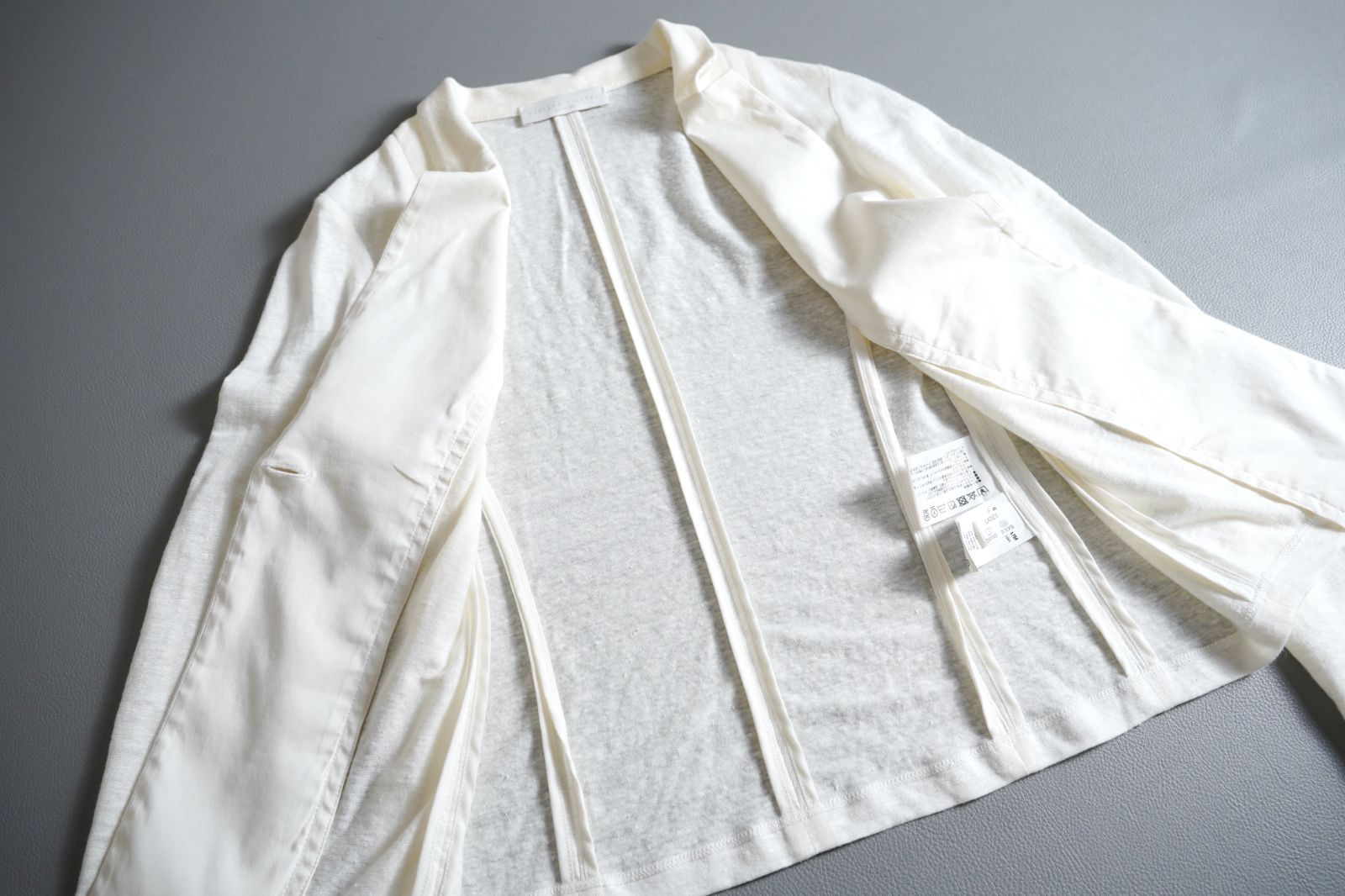 142t*美品 FABIANA FILIPPI ファビアナフィリッピ リネン混 モニーレ