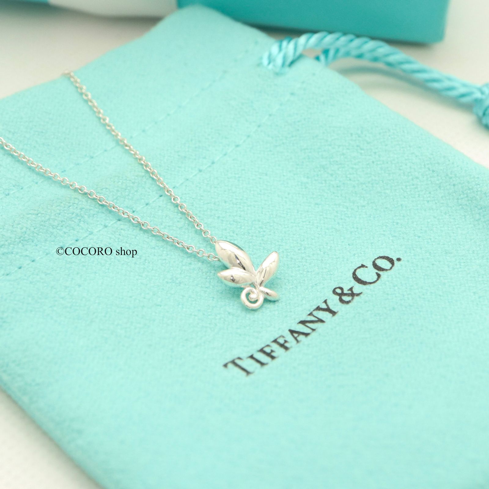 美品】ティファニー TIFFANY&Co. オリーブ リーフ パロマピカソ
