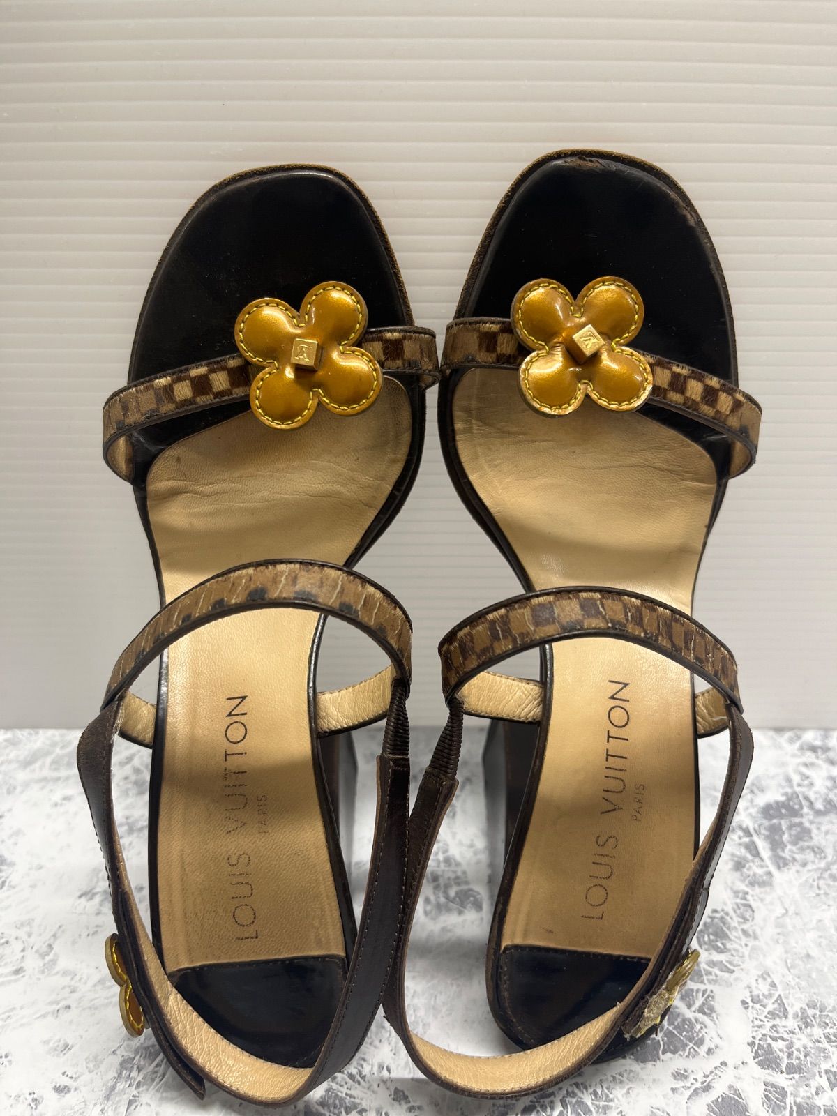 送料無料！！ルイヴィトン ダミエソバージュ フラワーモチーフ 品番