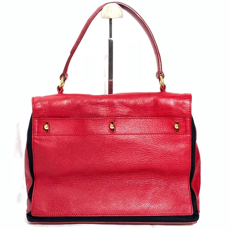 専用YVES SAINT LAURENT ヴィンテージ ハンドバッグ レッド YVES SAINT LAURENT イヴ・サンローラン YSL ハンドバッグ ミューズ