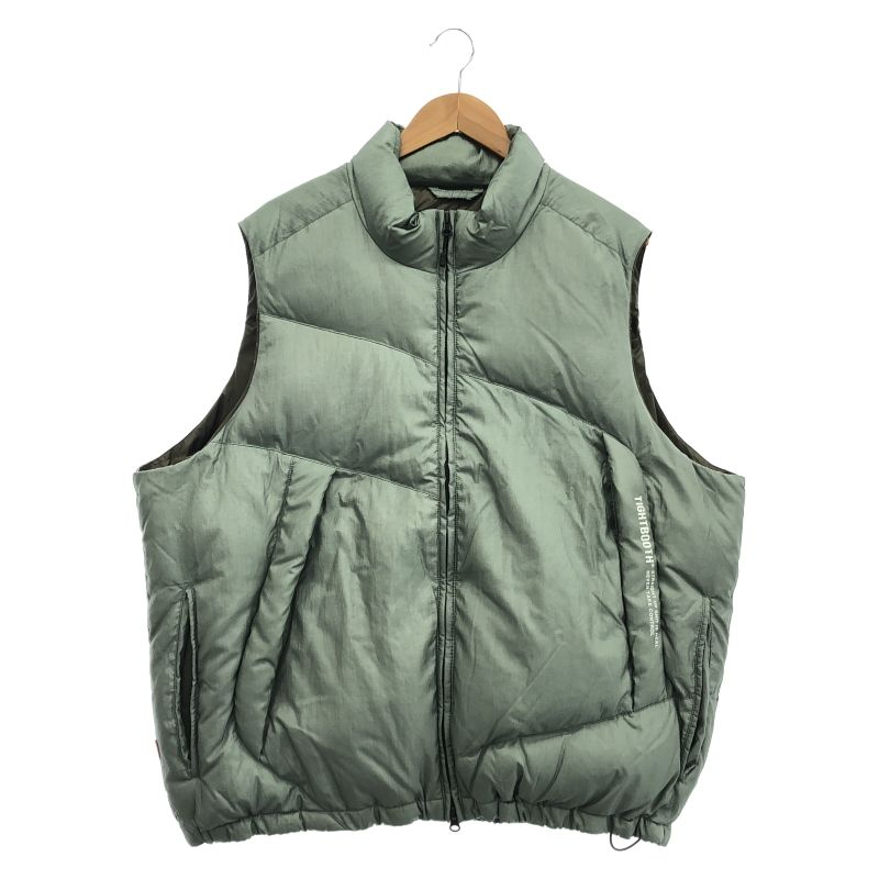 【中古】TIGHTBOOTH PA DOWN VEST XL SAGE タイトブース ダウンベスト セージ[66][240066181352] 中古】TIGHTBOOTH PA DOWN VEST XL SAGE タイトブース ダウンベスト