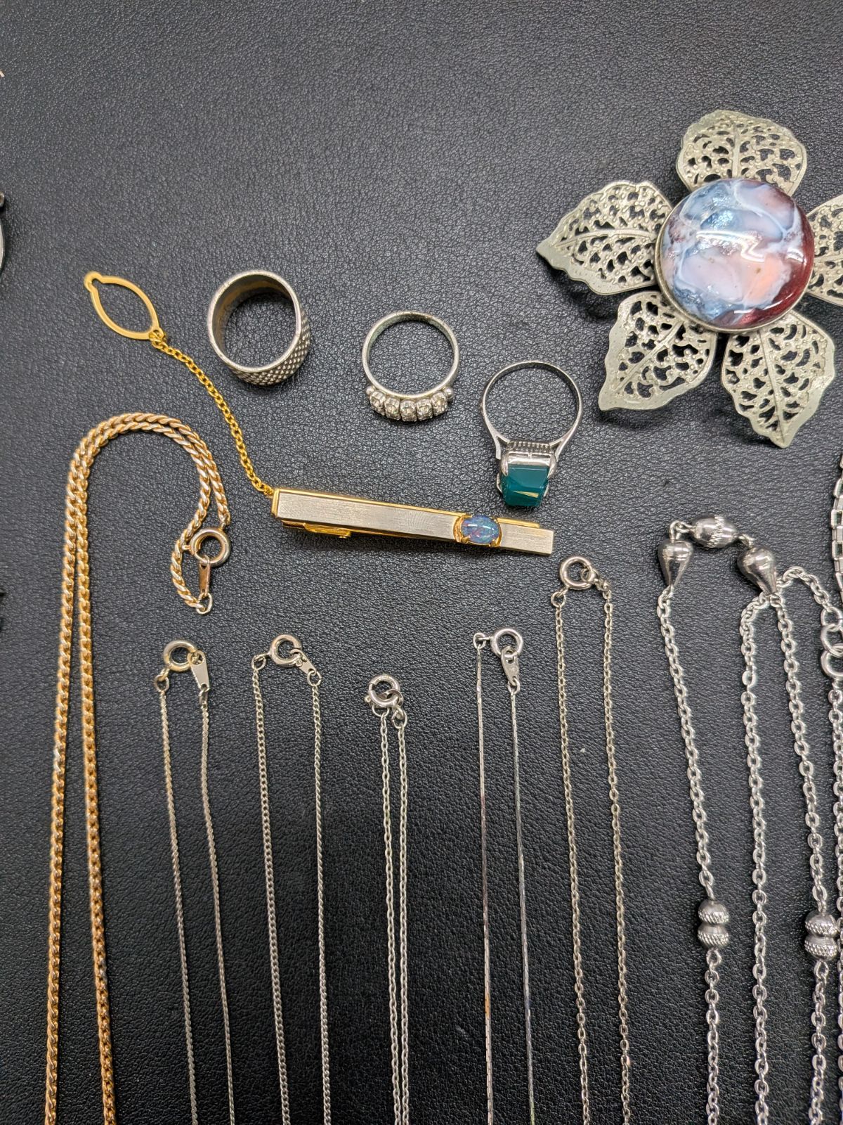 遺品整理まとめて□65】ジュエリー 20点 SILVER925 多数 べっ甲