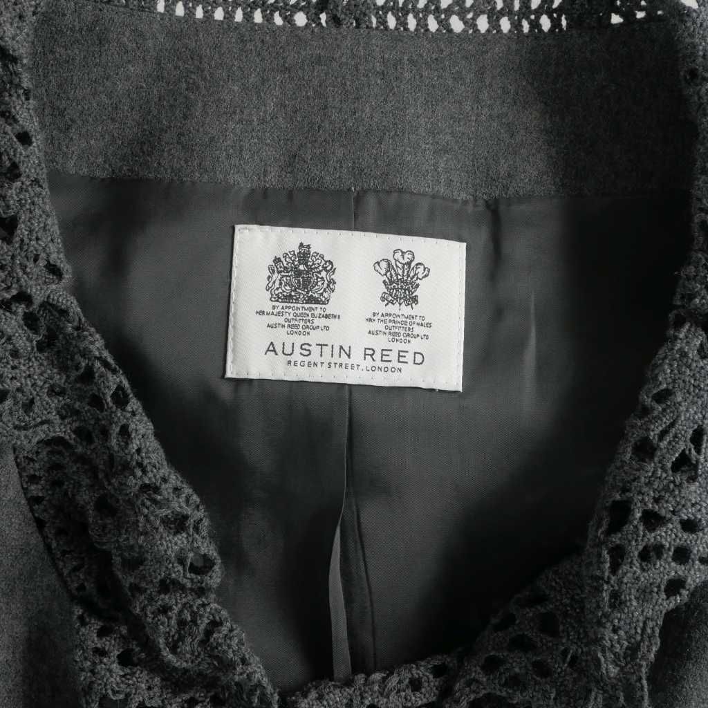 オースチン リード Austin Reed ウール レース刺繍 ジャケット