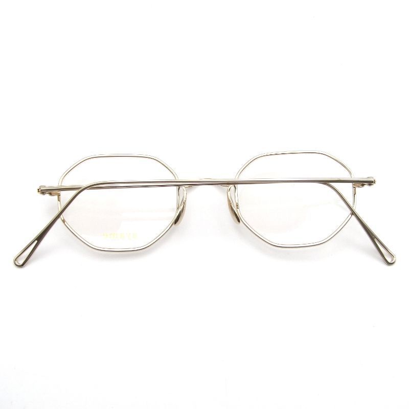 未使用 ayame アヤメ メガネフレーム OCTA45 日本製 オクタ オクタゴン
